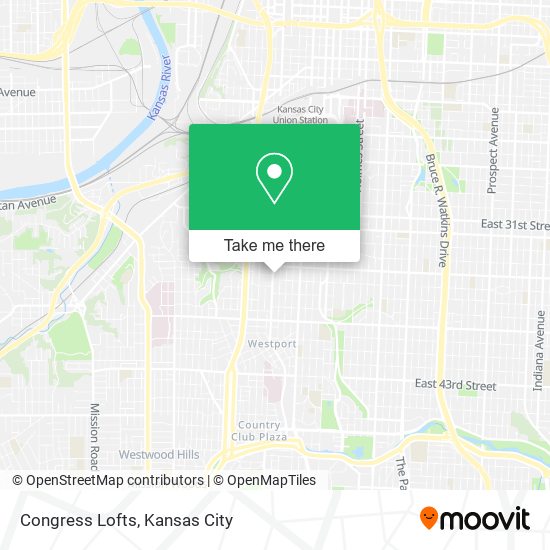 Congress Lofts map