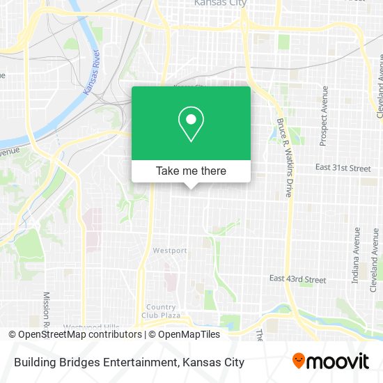 Building Bridges Entertainment map