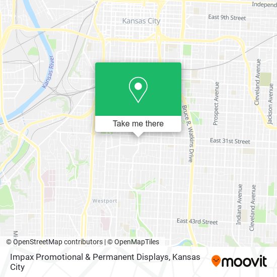 Impax Promotional & Permanent Displays map