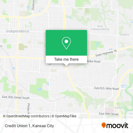 Credit Union 1 map