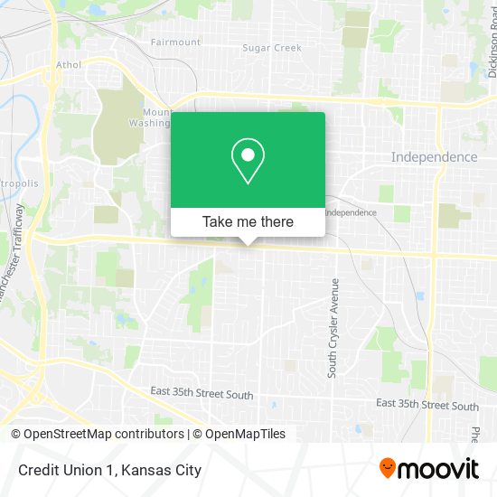 Credit Union 1 map