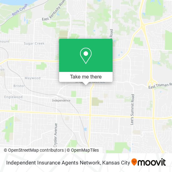 Independent Insurance Agents Network map