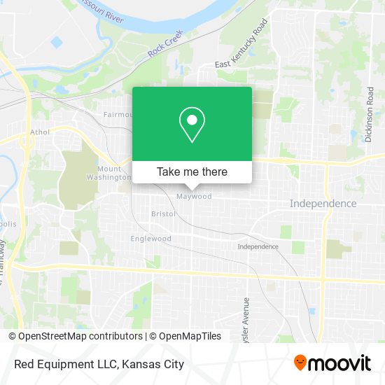 Red Equipment LLC map