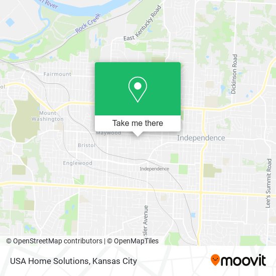 USA Home Solutions map