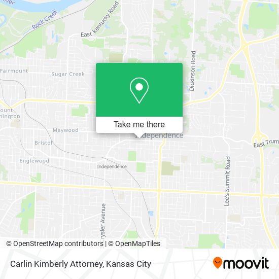 Carlin Kimberly Attorney map