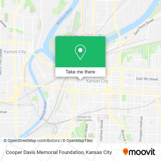 Mapa de Cooper Davis Memorial Foundation