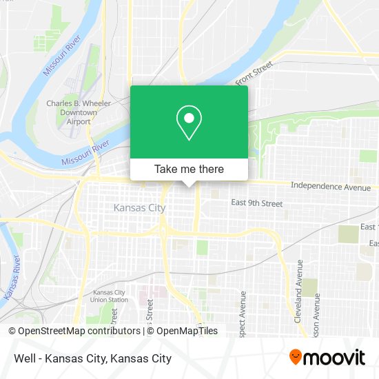 Mapa de Well - Kansas City