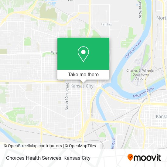 Choices Health Services map