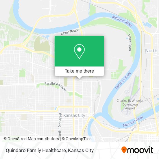 Quindaro Family Healthcare map