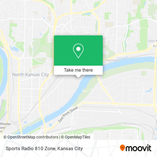 Mapa de Sports Radio 810 Zone