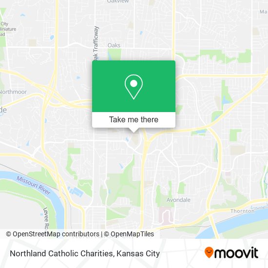 Mapa de Northland Catholic Charities