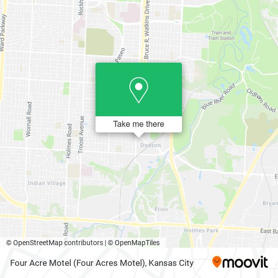 Four Acre Motel (Four Acres Motel) map
