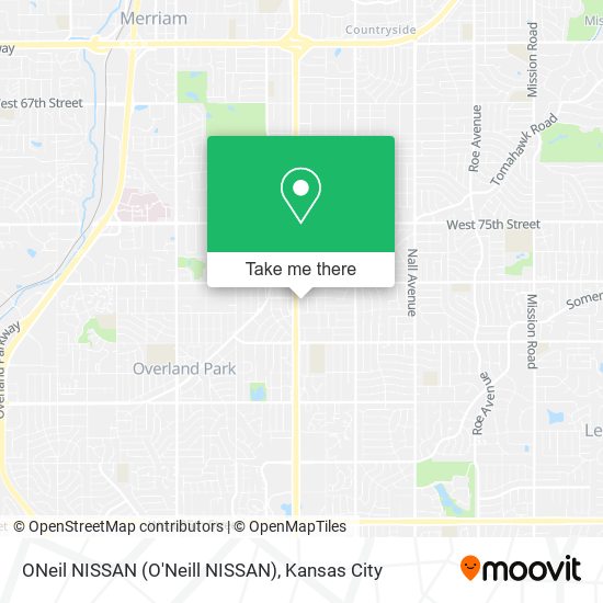 ONeil NISSAN (O'Neill NISSAN) map