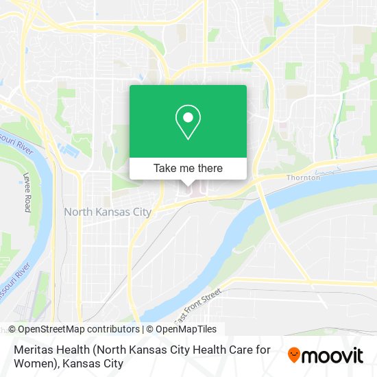 Meritas Health (North Kansas City Health Care for Women) map