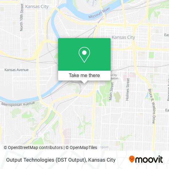 Output Technologies (DST Output) map