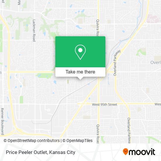 Price Peeler Outlet map