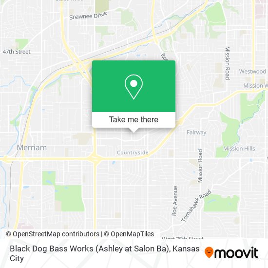 Black Dog Bass Works (Ashley at Salon Ba) map