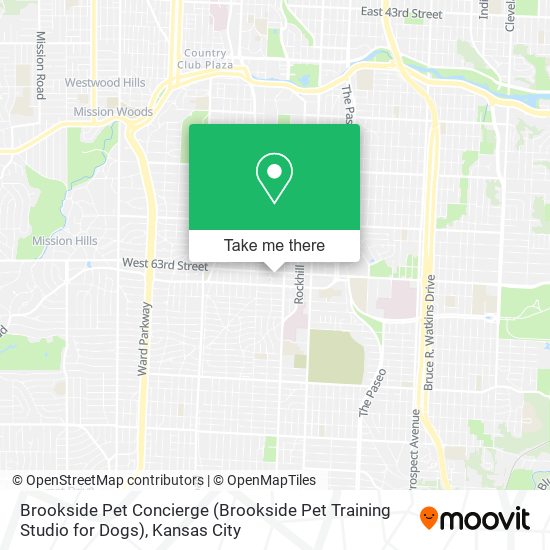 Mapa de Brookside Pet Concierge (Brookside Pet Training Studio for Dogs)