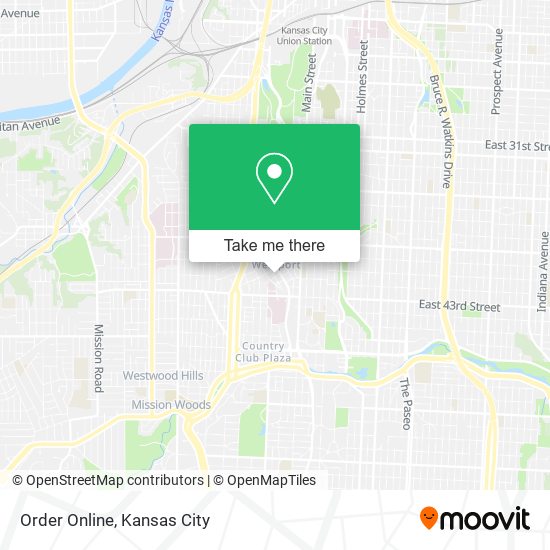 Order Online map