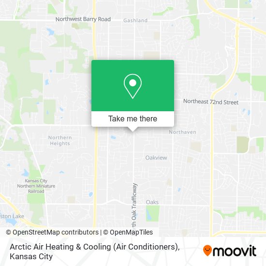 Mapa de Arctic Air Heating & Cooling (Air Conditioners)