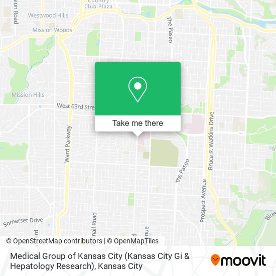 Medical Group of Kansas City (Kansas City Gi & Hepatology Research) map