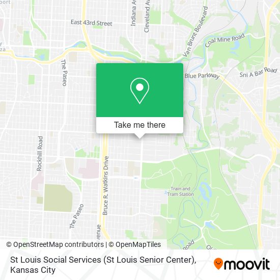 St Louis Social Services (St Louis Senior Center) map