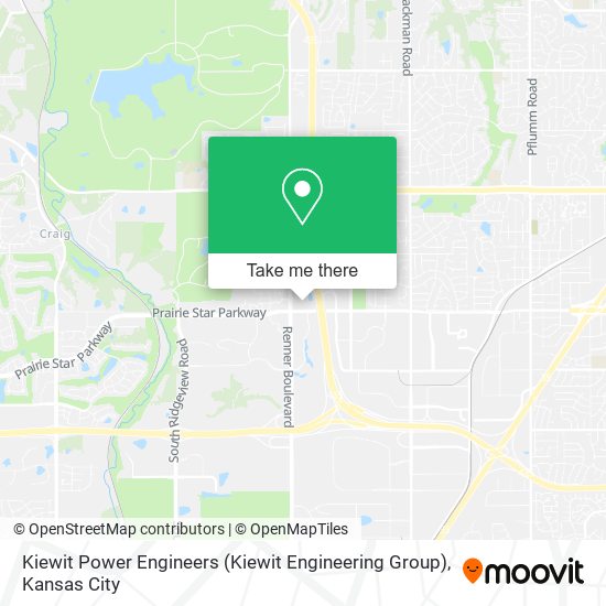 Kiewit Power Engineers (Kiewit Engineering Group) map