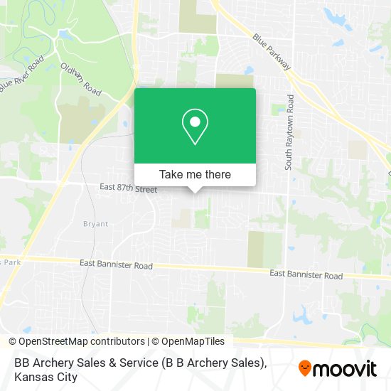BB Archery Sales & Service (B B Archery Sales) map