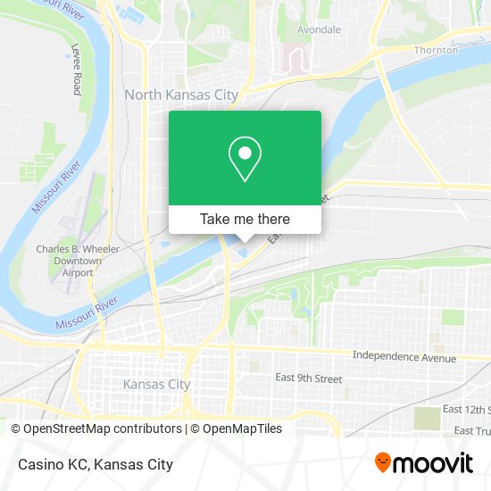 Casino KC map