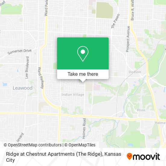 Ridge at Chestnut Apartments (The Ridge) map