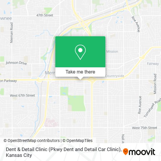 Mapa de Dent & Detail Clinic (Pkwy Dent and Detail Car Clinic)