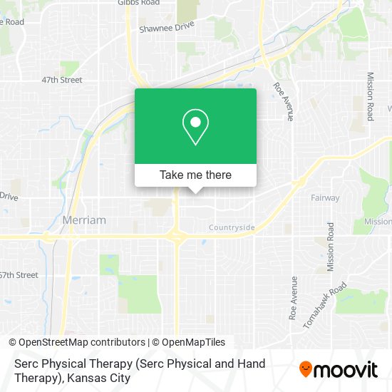 Mapa de Serc Physical Therapy (Serc Physical and Hand Therapy)