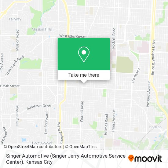 Singer Automotive (Singer Jerry Automotive Service Center) map