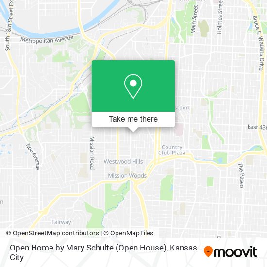 Mapa de Open Home by Mary Schulte (Open House)