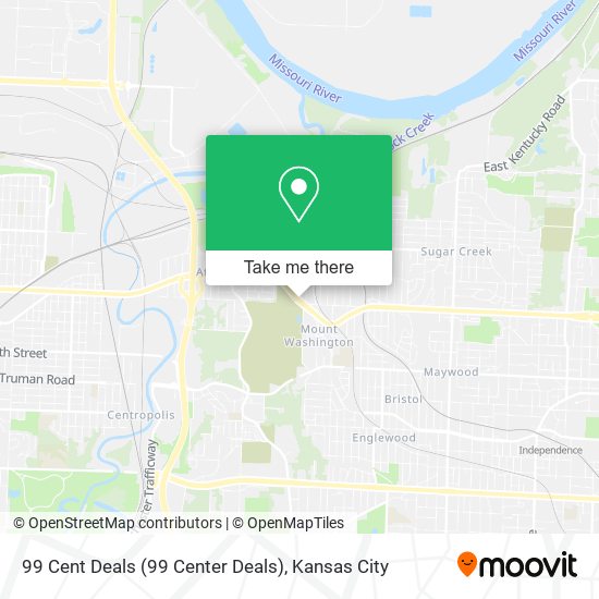 99 Cent Deals (99 Center Deals) map