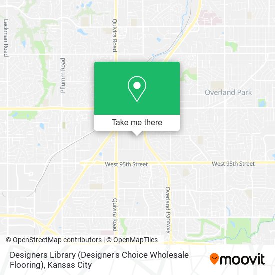 Mapa de Designers Library (Designer's Choice Wholesale Flooring)