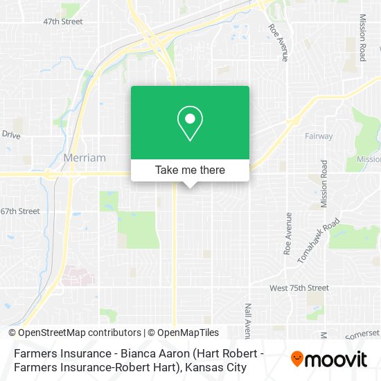 Farmers Insurance - Bianca Aaron (Hart Robert - Farmers Insurance-Robert Hart) map