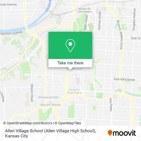 Mapa de Allen Village School