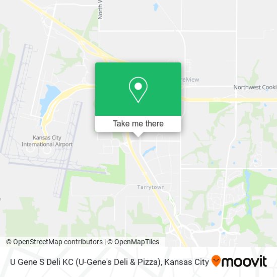 U Gene S Deli KC (U-Gene's Deli & Pizza) map