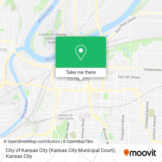 Mapa de City of Kansas City (Kansas City Municipal Court)
