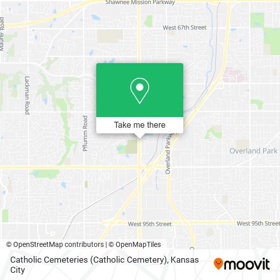 Catholic Cemeteries (Catholic Cemetery) map