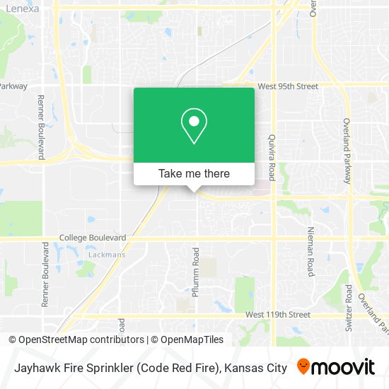 Jayhawk Fire Sprinkler (Code Red Fire) map