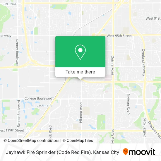 Jayhawk Fire Sprinkler (Code Red Fire) map