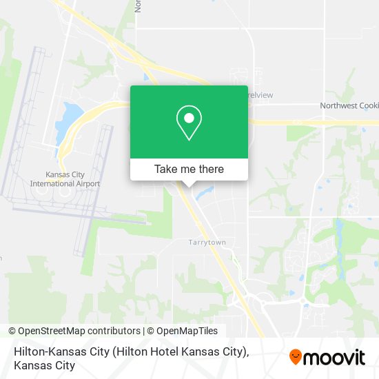 Hilton-Kansas City map