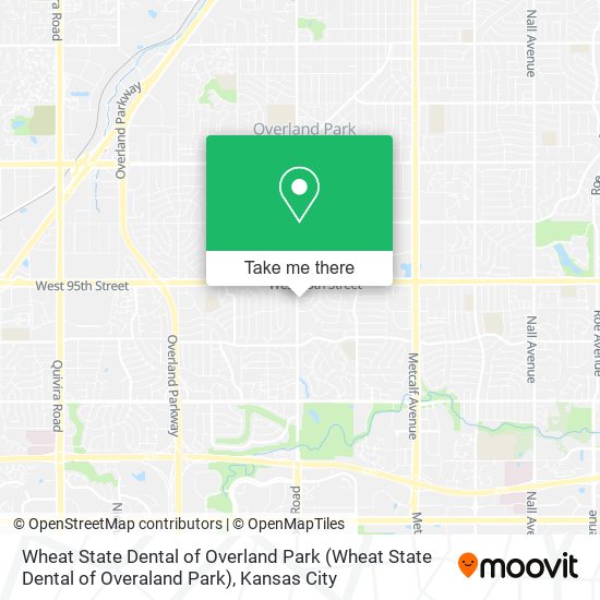 Wheat State Dental of Overland Park map