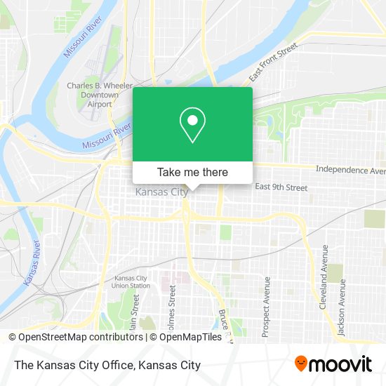 The Kansas City Office map