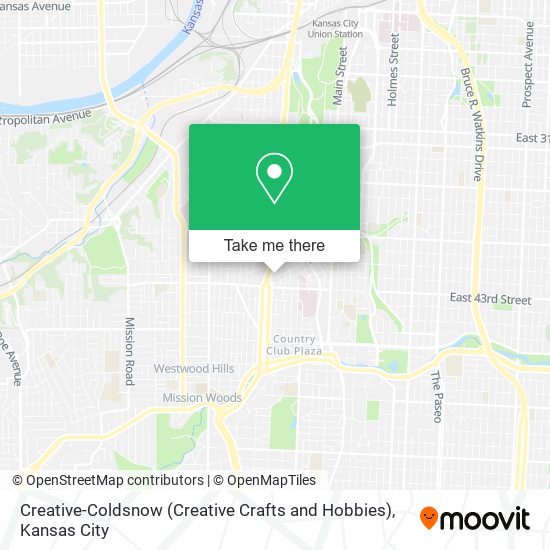 Mapa de Creative-Coldsnow (Creative Crafts and Hobbies)