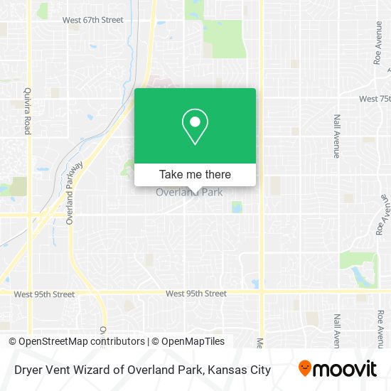 Dryer Vent Wizard of Overland Park map