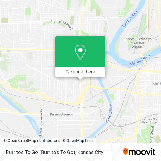 Mapa de Burritos To Go (Burrito's To Go)