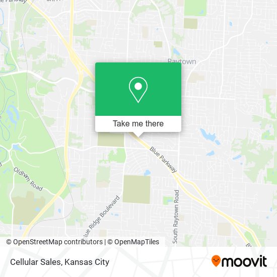 Cellular Sales map